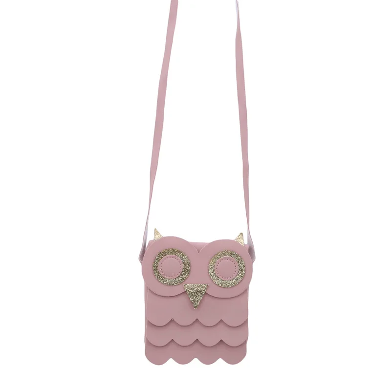

New Hot Sale 4 Color Owl Bags Fashion Female Shoulder Bag Cute Girls Small Coin Change Purse Wallet Children Wallet Money Holder