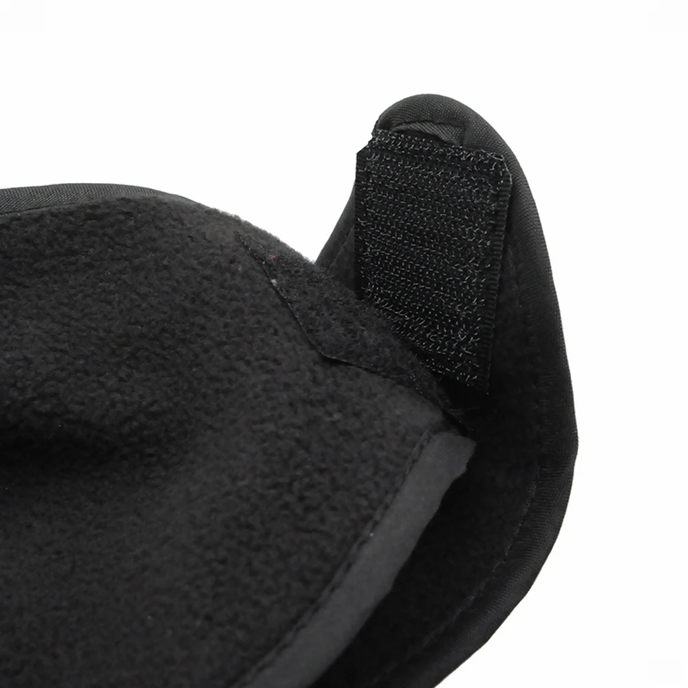 Теплая Флисовая велосипедная полумаска для лица защита велоспорта лыжного