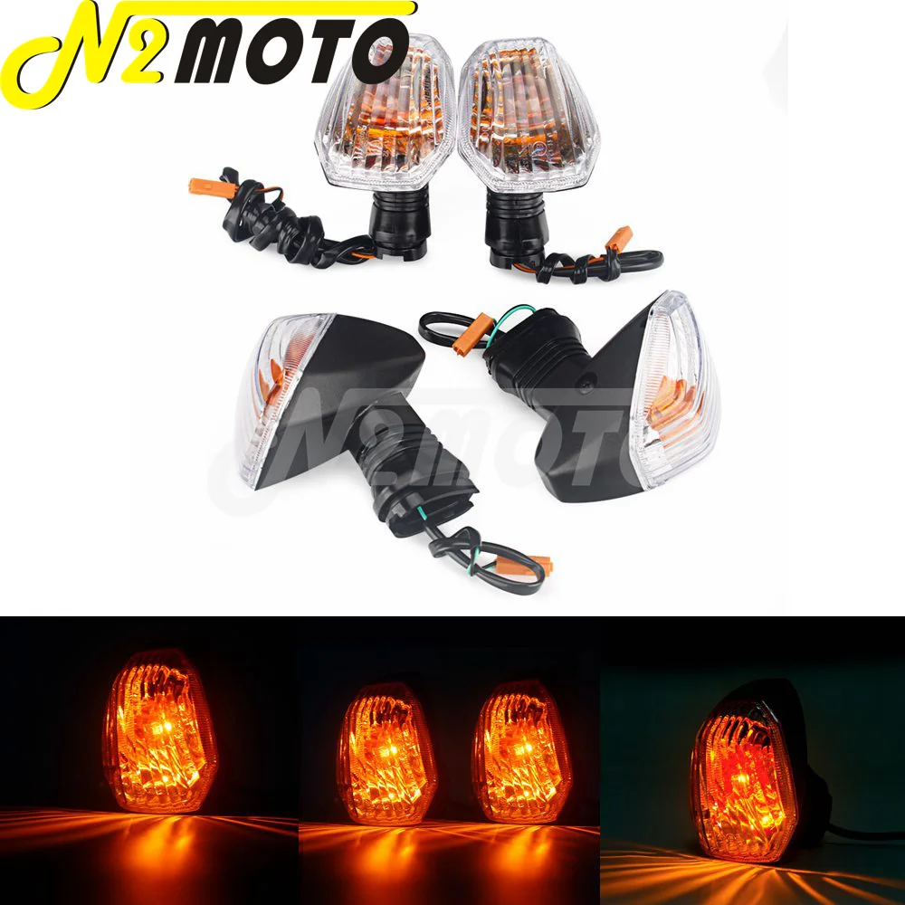 

12V Motorcycle Blinker Indicator Turn Signal Lamp w/ OEM For Kawasaki ZX-6R 600 636 6RR KLE 500 650 KLR650 New Edition 2003-2018