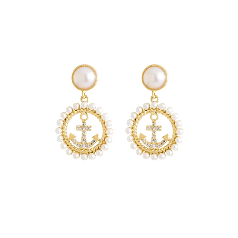

2021 New Luxury Cubic Zirconia Pendant Earrings Woman High Fashion Crystal Korean Earrings Anniversary Gift Jewelry for Girls