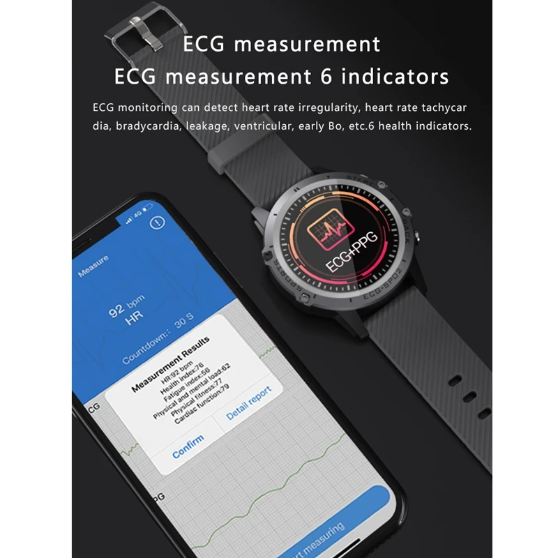 

P8 Smart Watch PPG ECG Full Press HD Sn Smartwatch with Camera Fitness Tracker Multi Sports Smart Bracelet