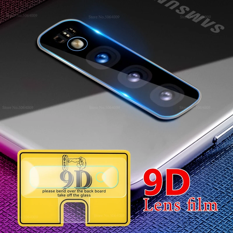 Пленка для объектива камеры samsung Galaxy S10 5G S9 S8 S7 Plus Edge Note 8 9D Samsun защита экрана мягкое