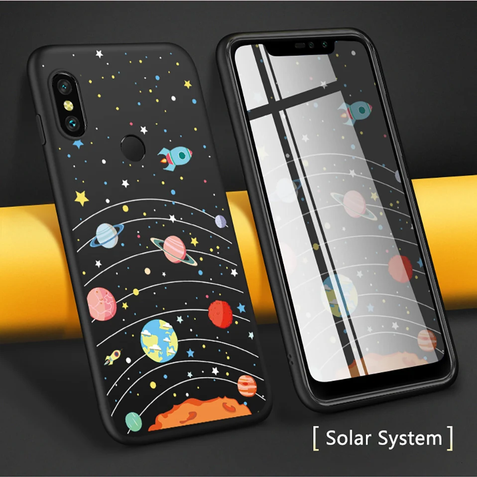 Силиконовый чехол для Xiao mi Red mi Note 6 Pro, милый Полный Чехол для Xiao mi Red mi Note 5 7 6A mi A2 Lite, противоударный бампер, чехол