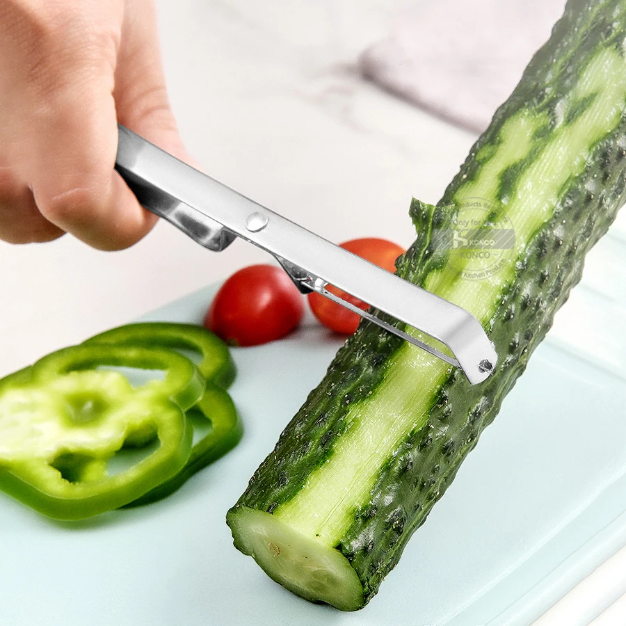 Konco Stainless Steel Peeling Knife Multi-Function Vegetable Fruits Peeler Kitchen Gadget Tool Acssessory | Дом и сад