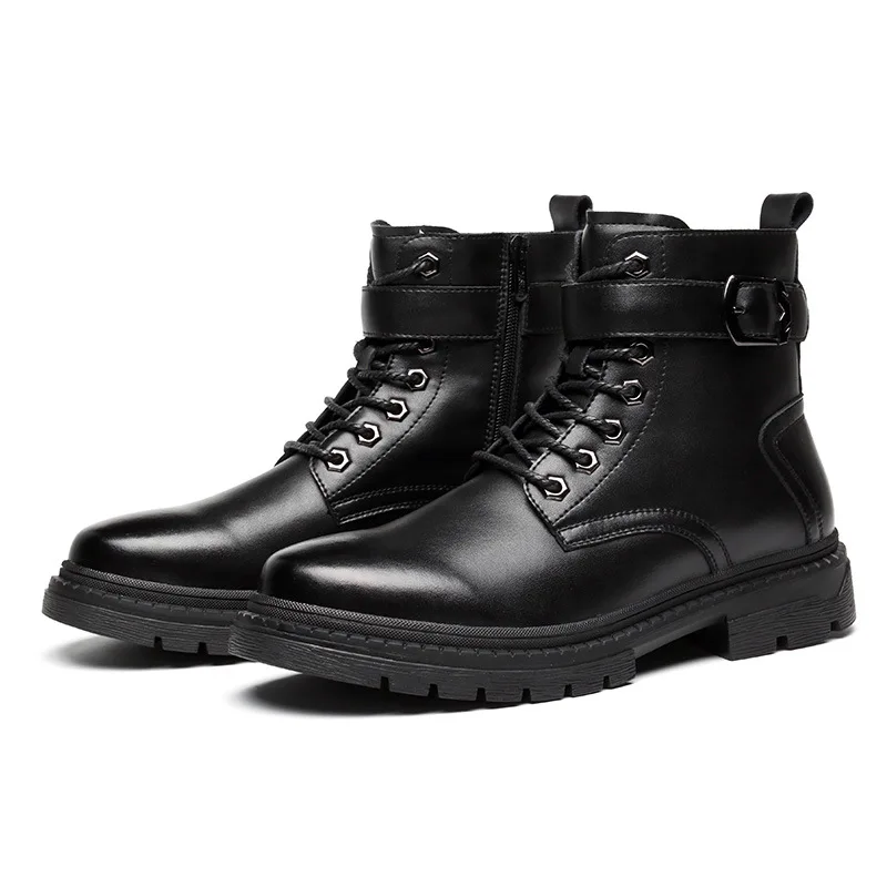 Мужские модные праздничные банкетные ботинки из коровьей кожи обувь на