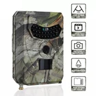 Уличная охотничья камера PR100 12 МП 1080P с мониторингом в режиме реального времени, дневная и Ночная камера для обнаружения животных