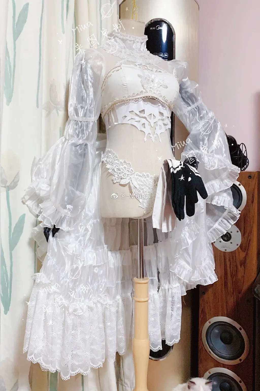 Anime Game NieR Automata YoRHa 2B No.2 White Dress Sexy Wedding Uniform Cosplay Costume Women Halloween Free Shipping 2021New