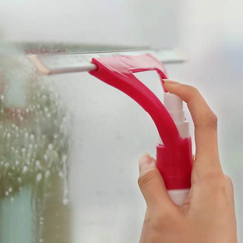 Очиститель окон с распылителем многофункциональная щетка стеклоочиститель от