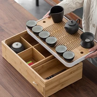large tea tray bamboo kung fu tea food serving tray fruit tea ceremony bandeja comida wooden trays to decorate bk50cp bk50cp
