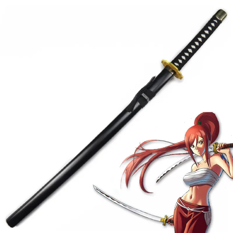 Anime Fairy Tail Erza Scarlet Cosplay Prop Wooden Sword Knife Blade Weapon Cosplay Props Weapon for Christmas Halloween Party