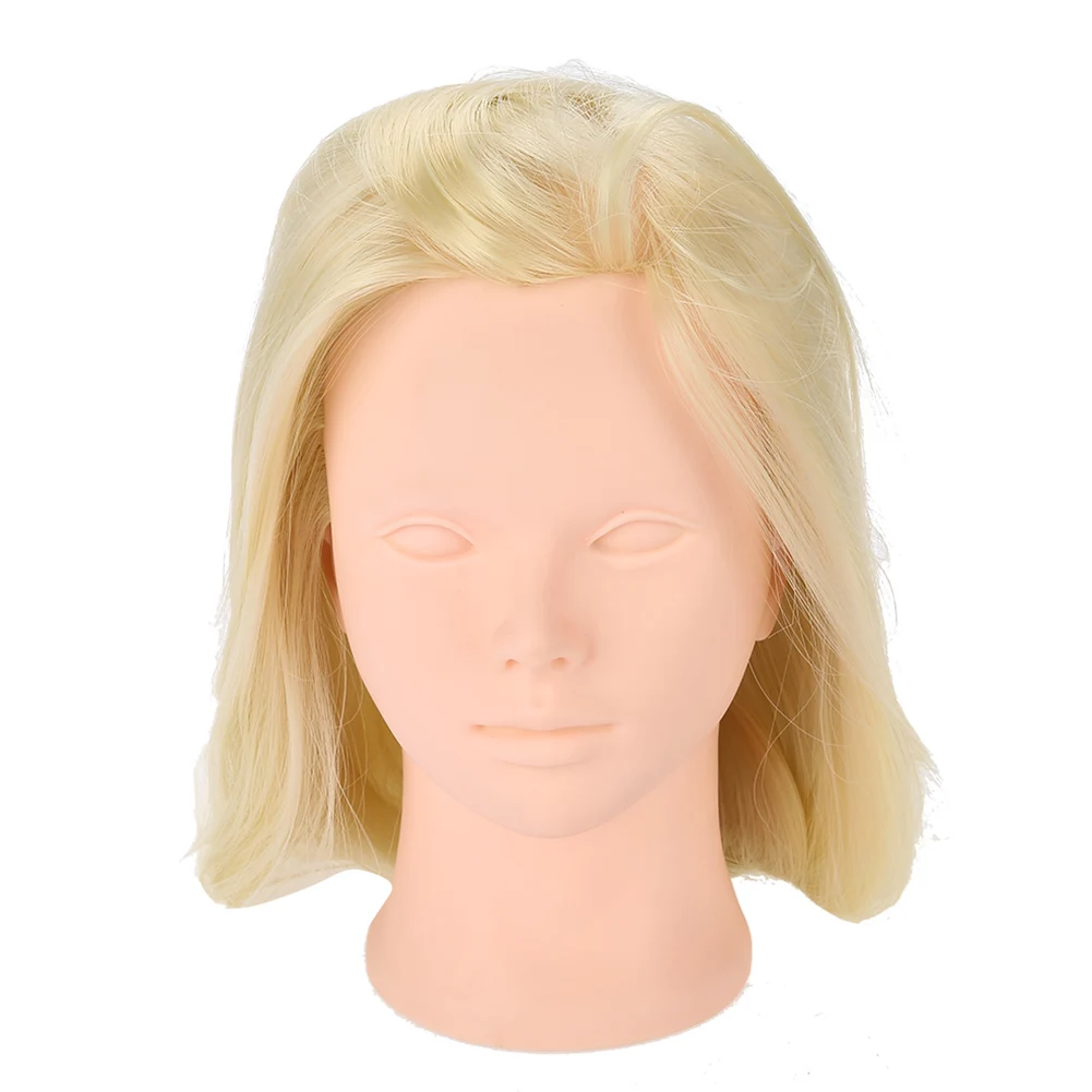 

Hair Styling Practice Hairdressing Training Head Wig Mannequin
