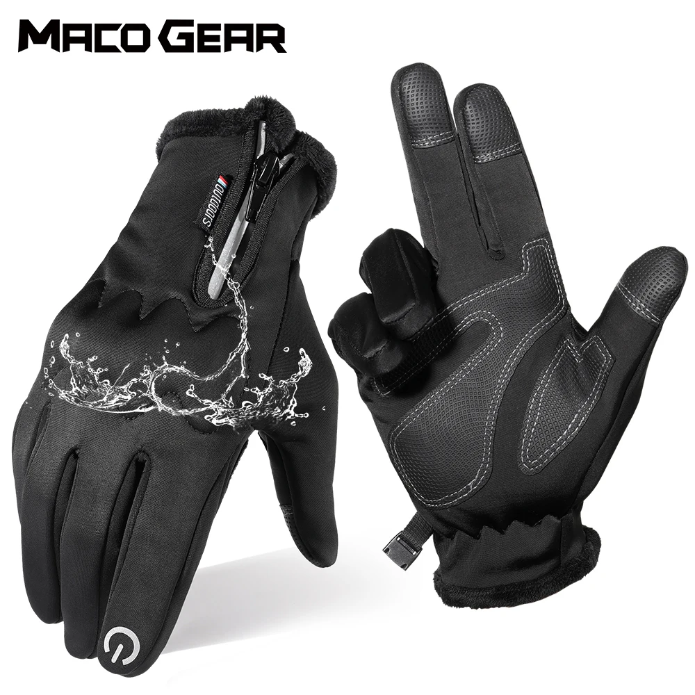 

Cycling Glove Waterproof Touch Screen Gloves Sports Skiing Climbing Shooting Hunting Riding Full Finger Fleece Mitten Men Women
