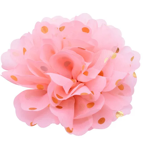 light pink 1 шт. большие цветочные украшения на шею собаки с волнистыми горками шифон материал ошейник для собак и кошек Подвески Аксессуары для ухода за животными без воротника - Цвет: light pink