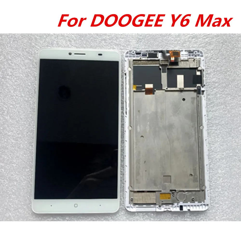Подарки + Оригинал Doogee Y6 Max сборка ЖК-дисплей сенсорный экран для оригинального
