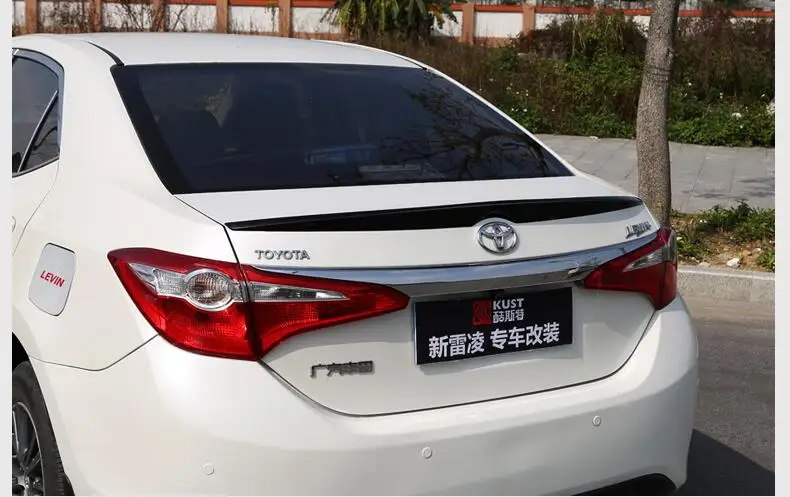 Высококачественные АБС пластик для заднего крыла багажника губ спойлеров Toyota
