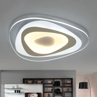 ultrathin surface mounted triangle modern led ceiling lights lamp for living room bedroom lustres de sala home dec ceiling lamp