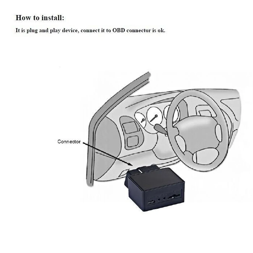 Автомобильный GPS-трекер OBDII 16 контактов | Автомобили и мотоциклы