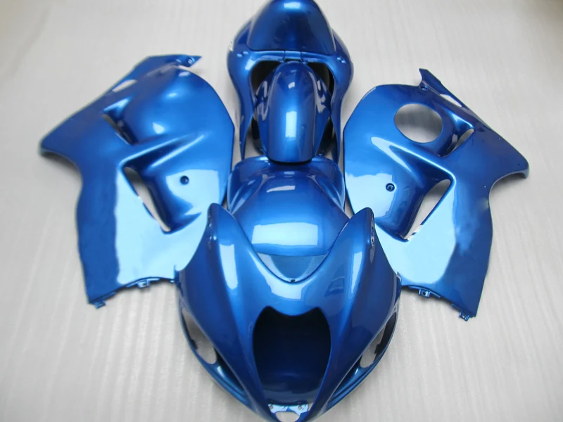 

Aftermarket Chinese fairing kit for Suzuki 1996 1997 1998 1999 2007 GSX 1300R GSXR1300 full blue motorcycle fairings body parts