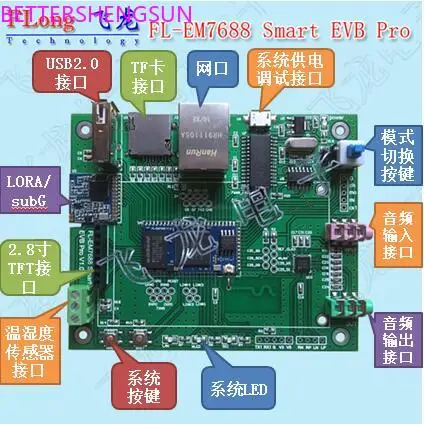 Mt7688/mt7628/OpenWrt макетная плата wifi модуль lora iot умный дом |