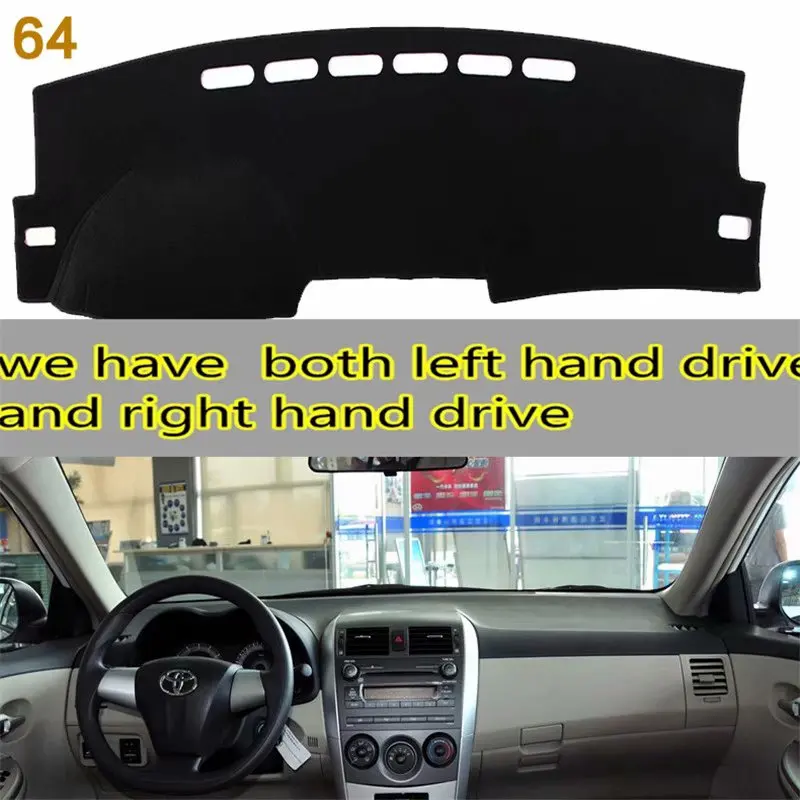 Коврик для приборной панели Toyota Corolla Axio Altis G10 2006 2007 2008 2009 2010 2011 2012|Автомобильные