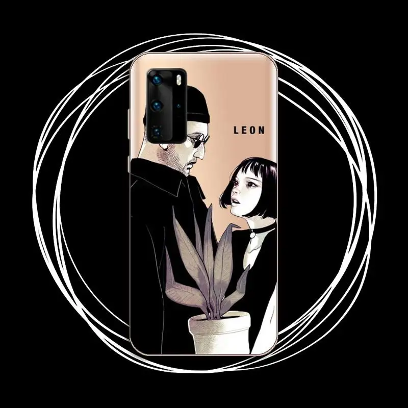 

Leon Matilda Natalie Portman Movie Phone Case Transparent for Huawei P honor 8 10i 20 30 40 smart 2019