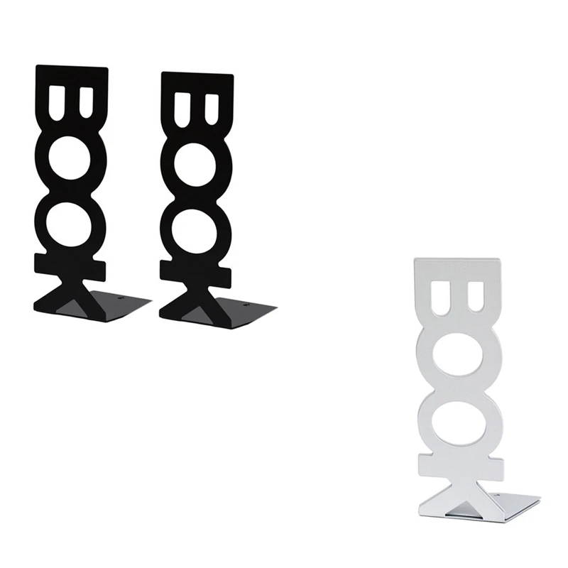 

1 Pair Bookends for Library School Book Holder Book Letter Book Baffle