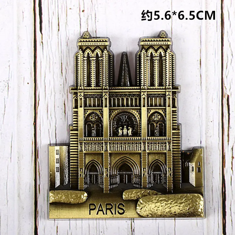 Сувенир магниты страны на холодильник Москва Франция Париж Дубай торжественные