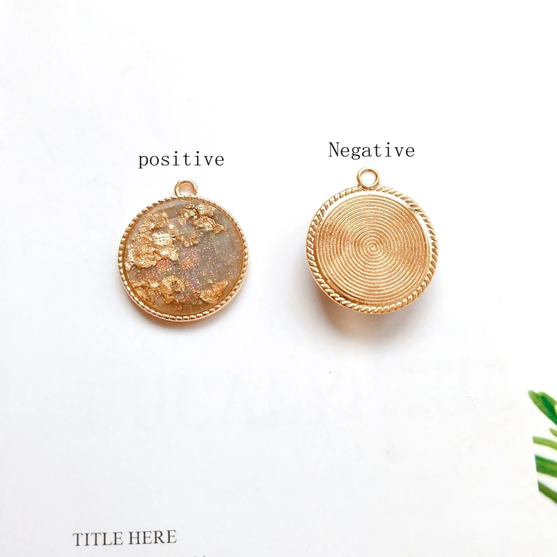 Япония и Южная Корея DIY ювелирные аксессуары сплав инкрустированный золотой