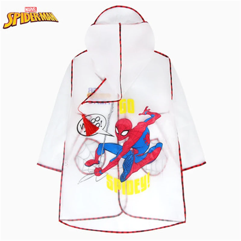 Disney Frozen Детский прозрачный плащ EVA материал Минни Микки дождевик для детей