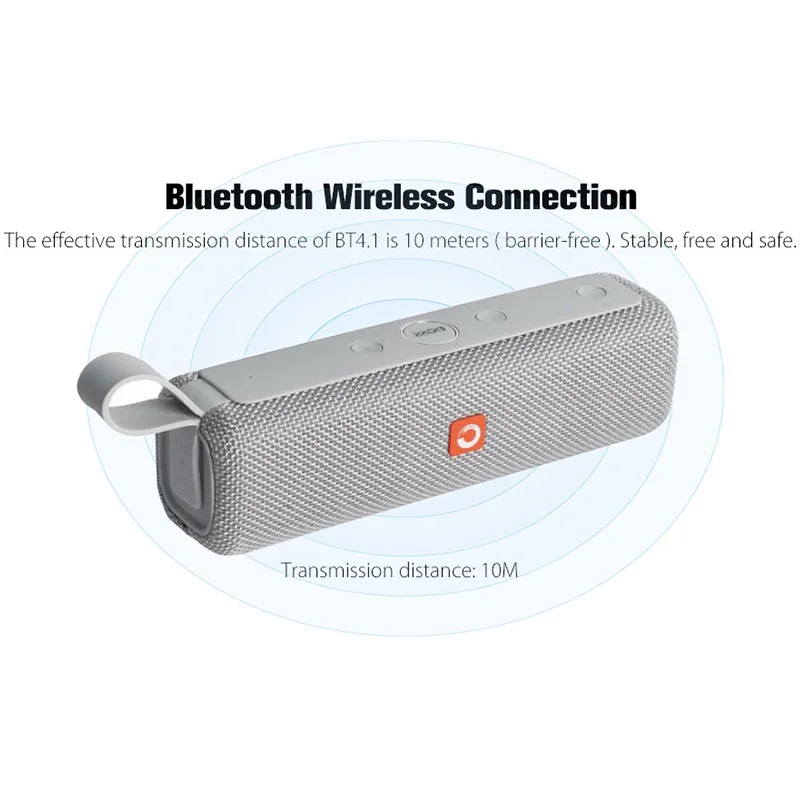 Оригинальный DOSS E Go II Портативный беспроводной Bluetooth динамик Улучшенный Бас