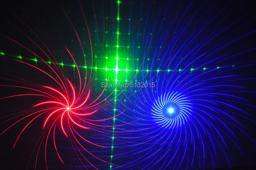 Лазерный светодиодный RGB светильник 6 шт./лот для диджея дискотеки клуба бара