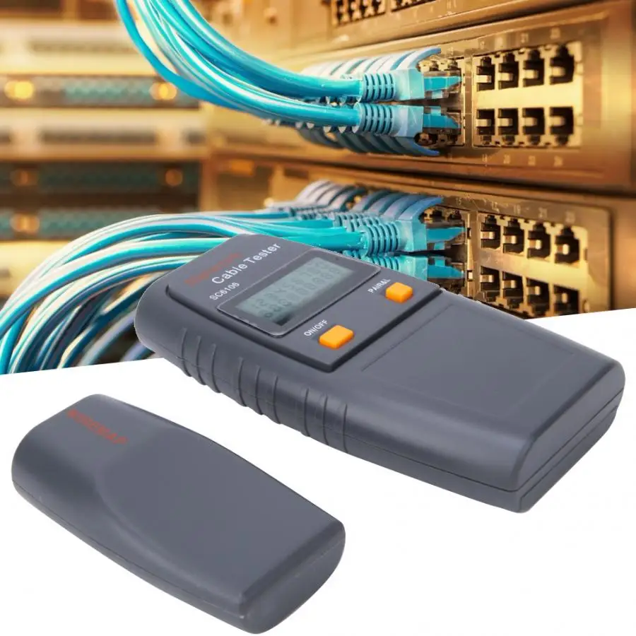 Линейный Finder SC6106 LAN Сетевой кабель тестер электрическая линия Тестирование с