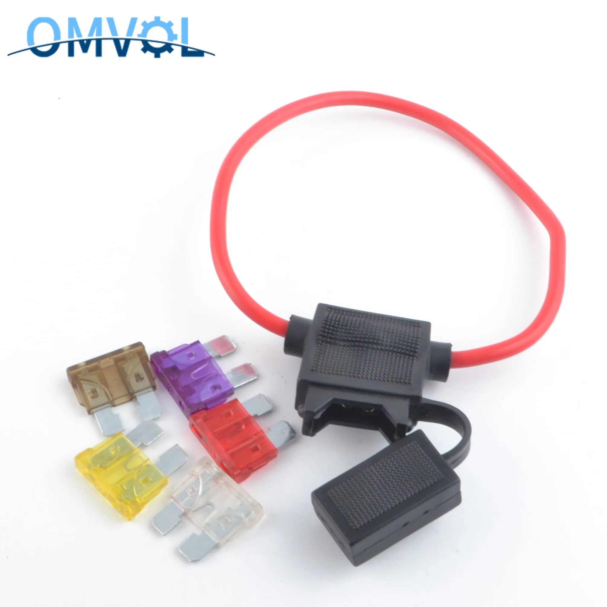 1 комплект автомобильный предохранитель среднего лезвия водонепроницаемый