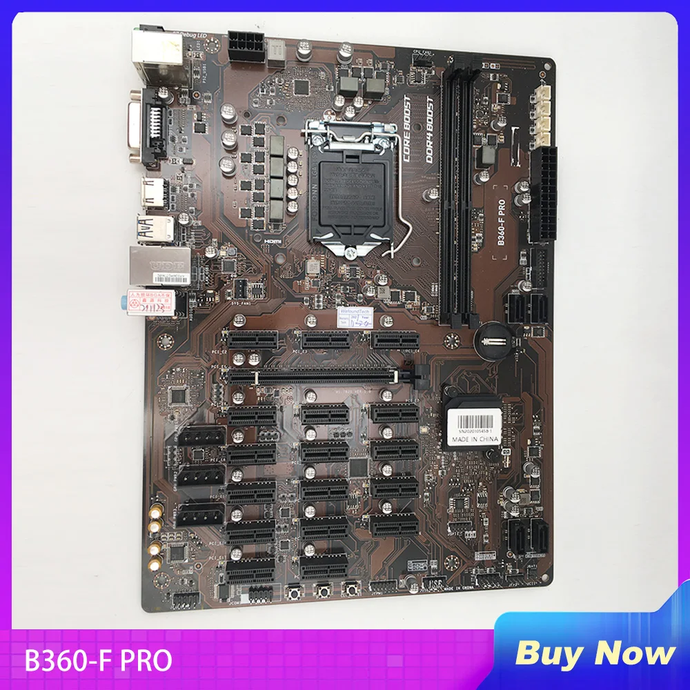 

B360-F PRO For MSI Desktop Motherboard LGA 1151 B360 Chipset DDR4 32GB High Quality