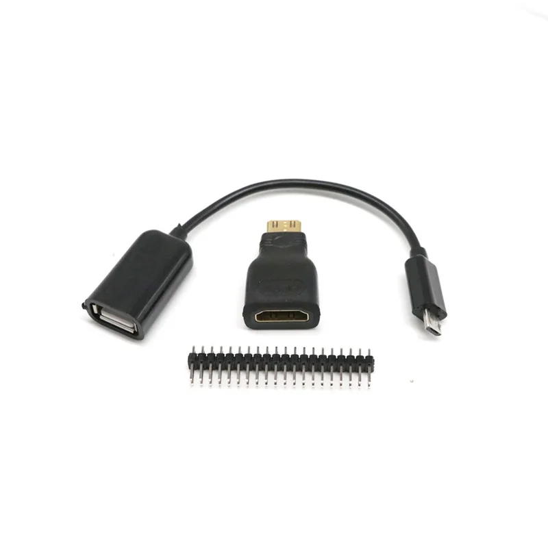 3в1 Himbeer Pi Zero Kit Mini HDMI auf Header + Micro USB адаптер GPIO DE | Электроника
