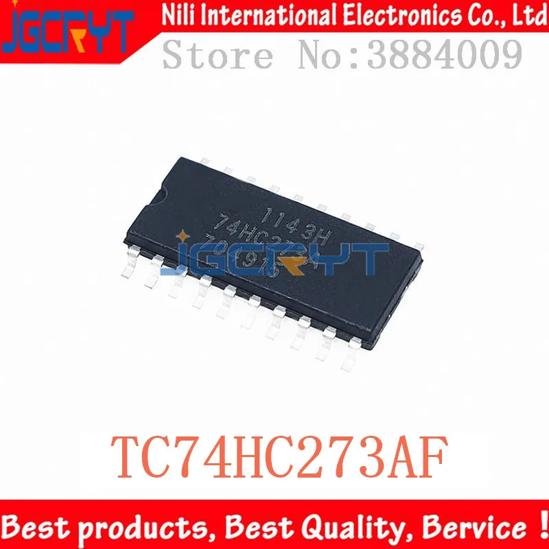 10 unids/lote 74hc273a sop-20 5 2 мм средний корпус tc74hc273af Новый оригинал | Электроника