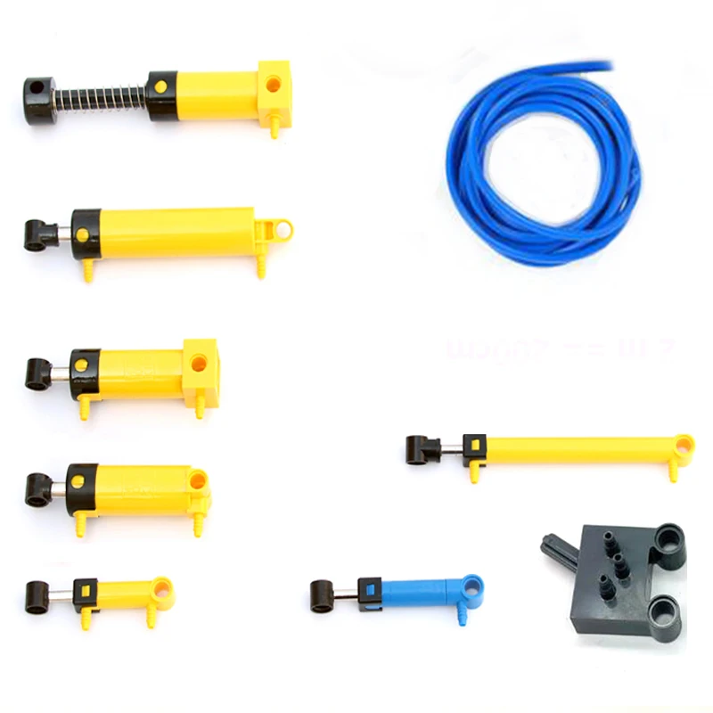 

MOC Bricks Technical Parts Pneumatic Air Pump Small (6L) V2 With Reinforced Cylinder 19476 19482 19475 47225 Compatible Brand