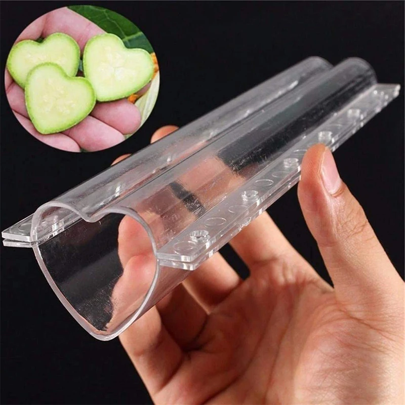 1 Pcs Cucumber Fruits Growth Forming Mold Pentagonal Star Shape Mould Model Plastic For Garden Bonsai | Дом и сад