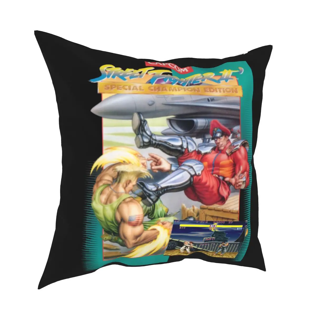 

Наволочка с принтом «уличный истребитель II», 45x45 см