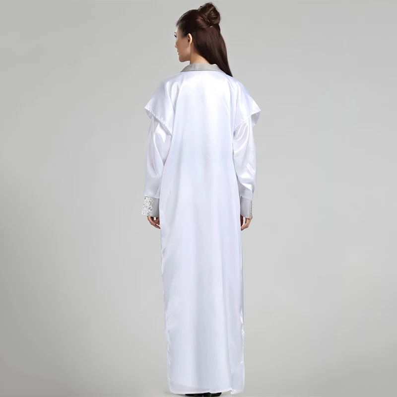 Белый женский и мужской традиционный костюм ханфу китайская одежда старинный