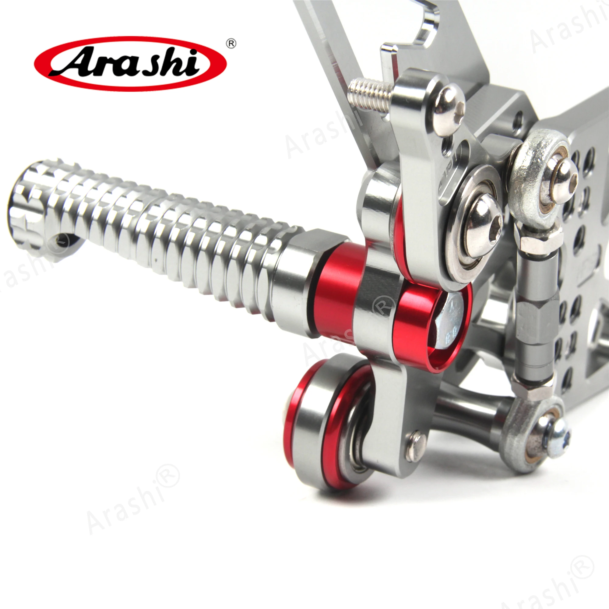 Arashi CNC Регулируемые подножки для BMW S1000RR / HP4 2009 - 2014 Райдер Подножки S 1000 RR 2010 2011 2012 2013