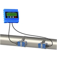 tuf 2000m ultrasonic water flow meter ts 2 tm 1dn50700mm tl 1 ht 30160%e2%84%83 high tem sensor module digital liquid flowmeter