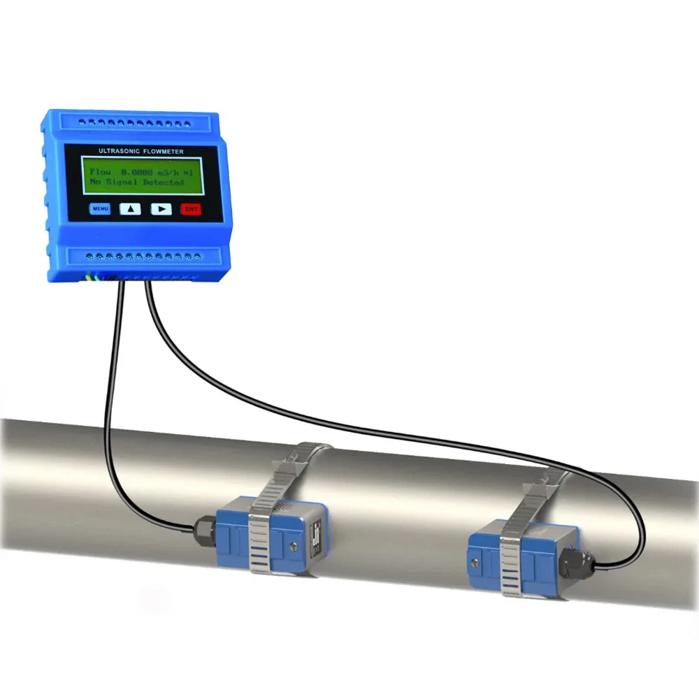 Ультразвуковой расходомер воды TUF-2000M TS-2 TM-1 (DN50 ~ 700 мм) TL-1-HT (-30 160 ℃)