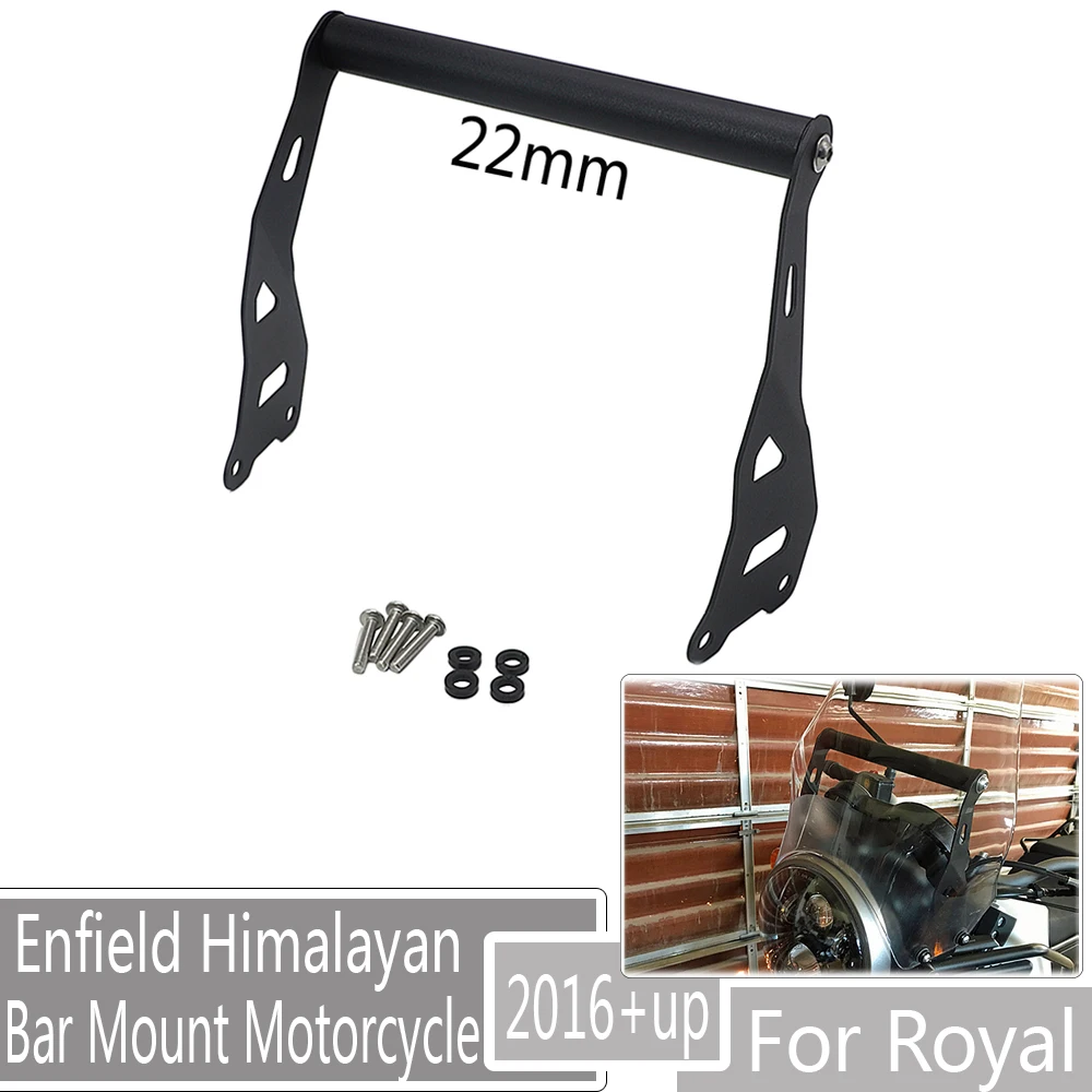 

Мотоцикл для Royal Enfield, гималайский телефон, GPS-навигационная пластина, кронштейн, крепление 2021 2020 2019 2018 2017