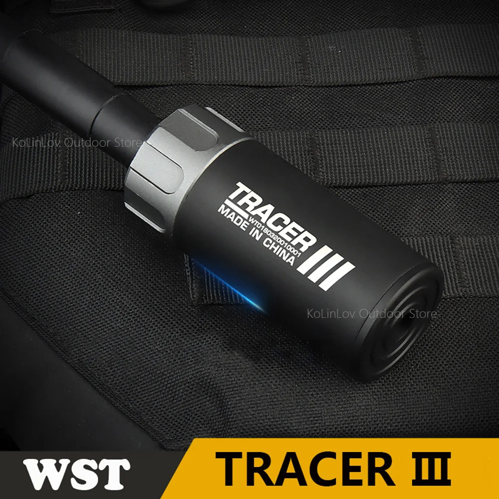 

Paintball Airsoft Tracer Lighter 14mm CCW For Shooting Rifle Pistol Auto Fluorescence Tracer S Upgraded version WST Tracer