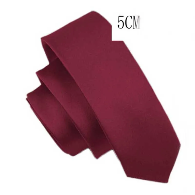 Men Warm Red Бренд, мужские галстуки для родителей и детей, синие, фиолетовые, красные галстуки на шею, мужские галстуки на шею, одноцветные регулируемые Галстуки Для Свадьба, деловые, вечерние - Цвет: Men Warm Red