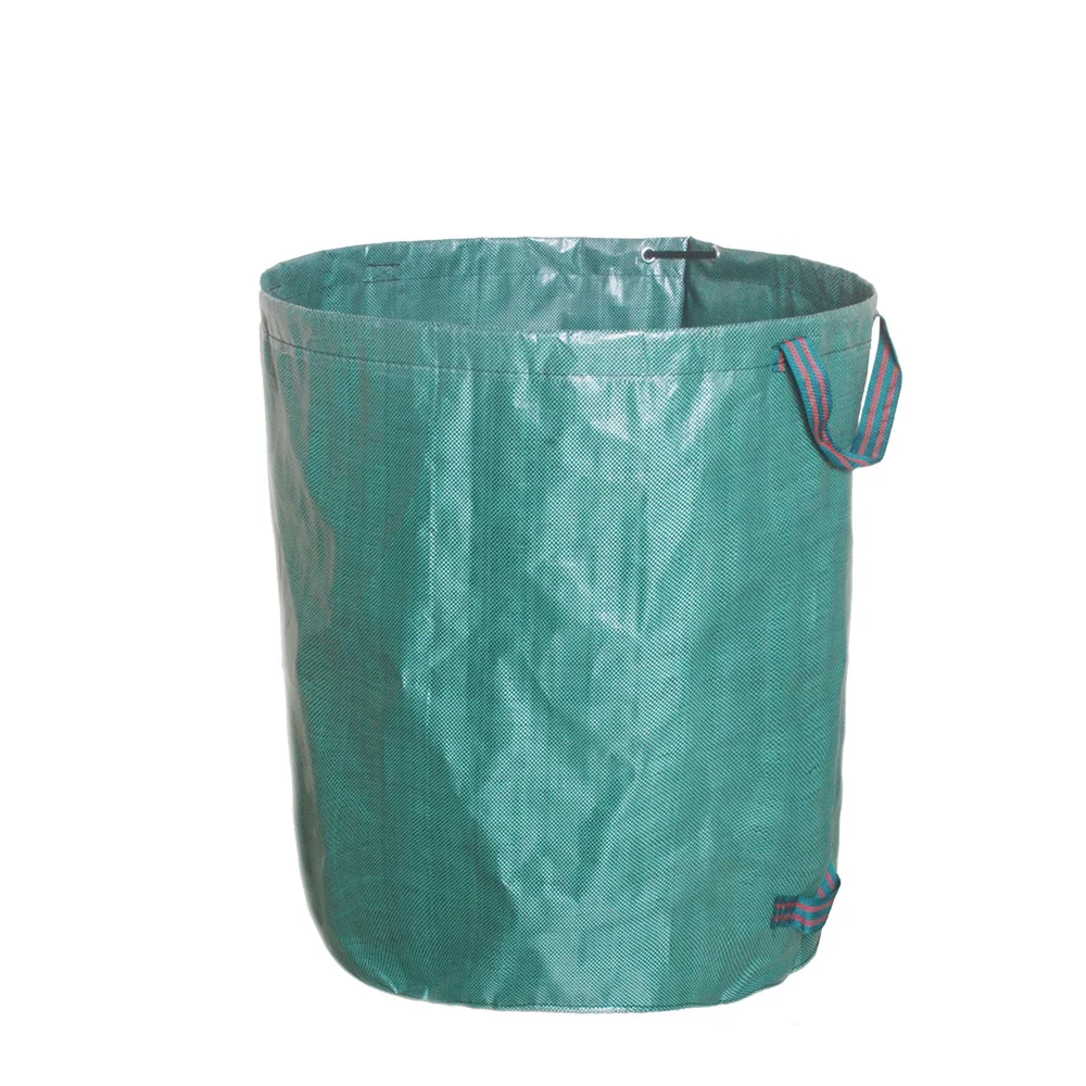 

120L Large Capacity Garden Bag Reusable Leaf Sack Trash Can Foldable Garden Garbage Waste Collection Container Storage Bag