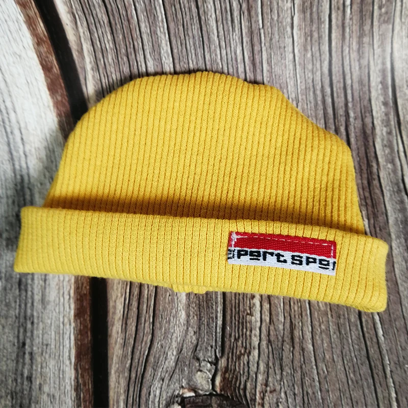 hat Одежда для кукол Blyth, короткий топ с длинными рукавами, свитер+ джинсы с дырками+ шапка, костюм в стиле хип-хоп, подходит для кукол 1/6, 30 см, ICY BJD - Цвет: hat