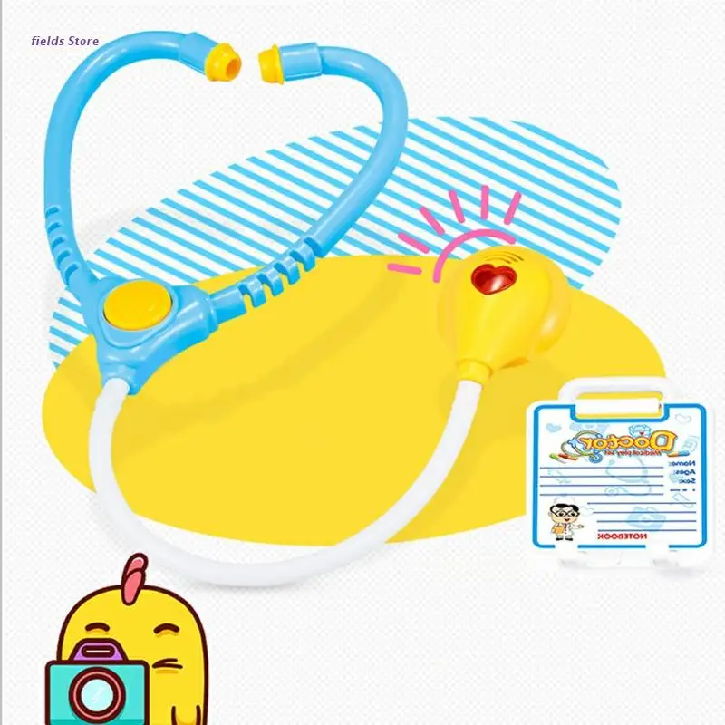 

Medical- Play Set Multi-Functional Doctor Cart Kit with Lights for Toddlers Toys XX9E