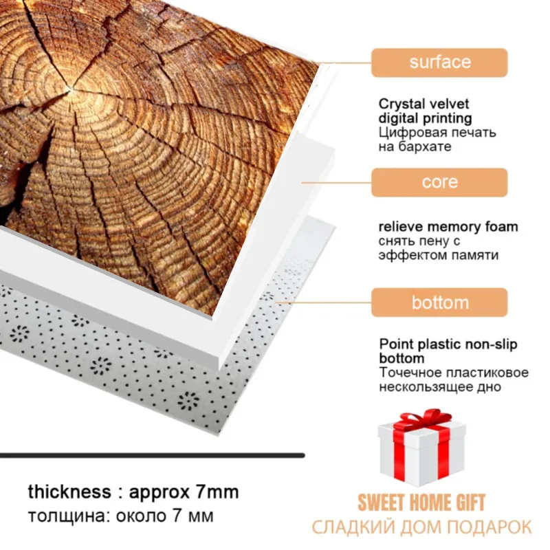3d carpets living room wood grain rugs kitchen mat home decor bedroom area rug soft flannel non slip bath doormat entrance door free global shipping